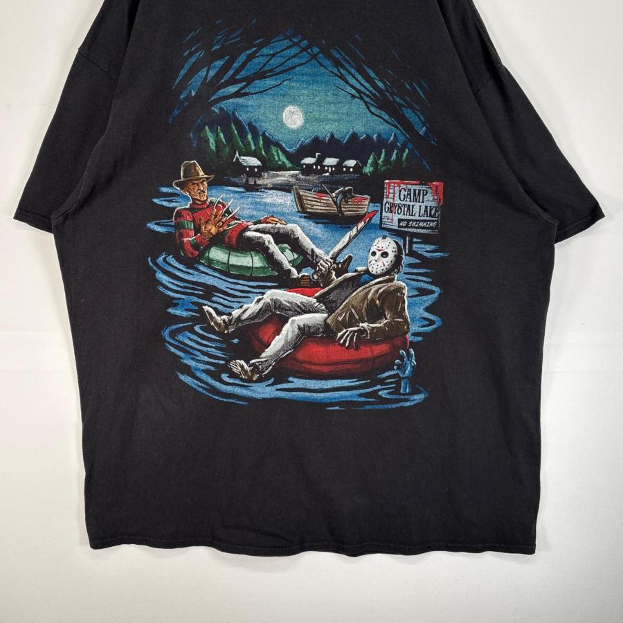 古着 エルム街の悪夢 半袖Tシャツ ムービー ジェイソン 13日の金曜日 