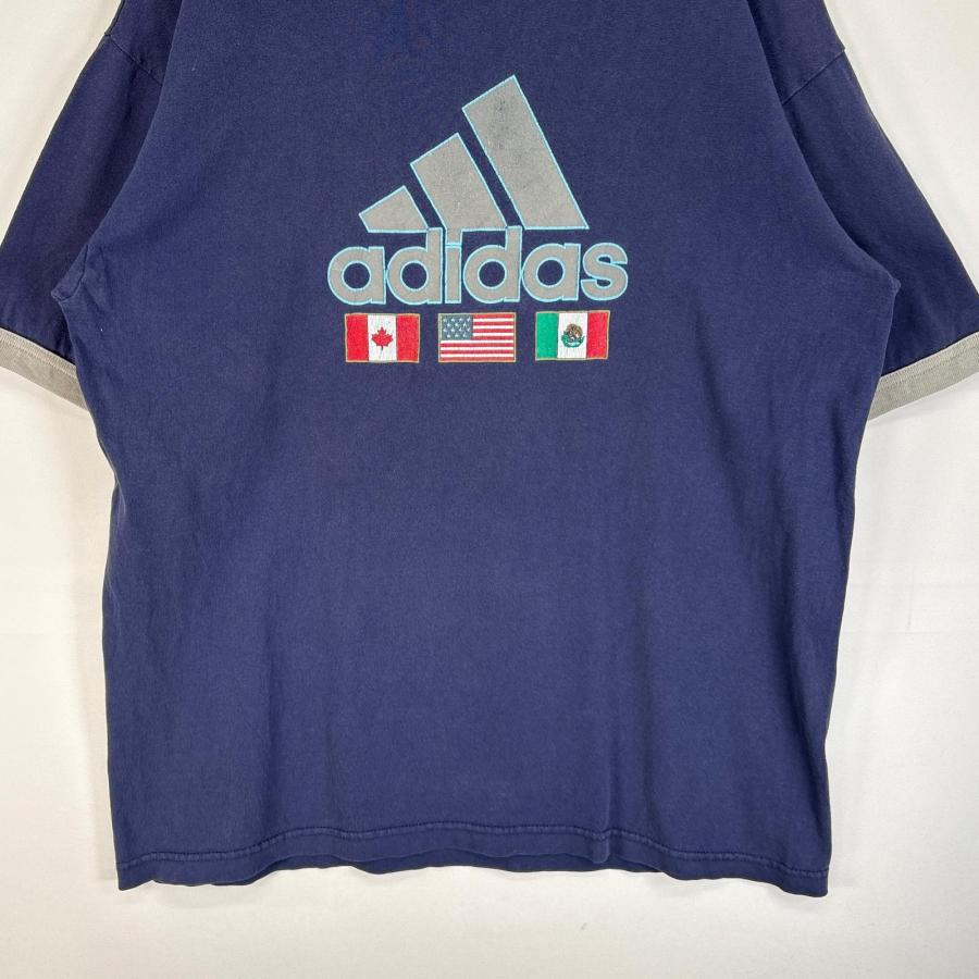 adidas（アディダス） 古着 00's/00年代 半袖Tシャツ リンガー