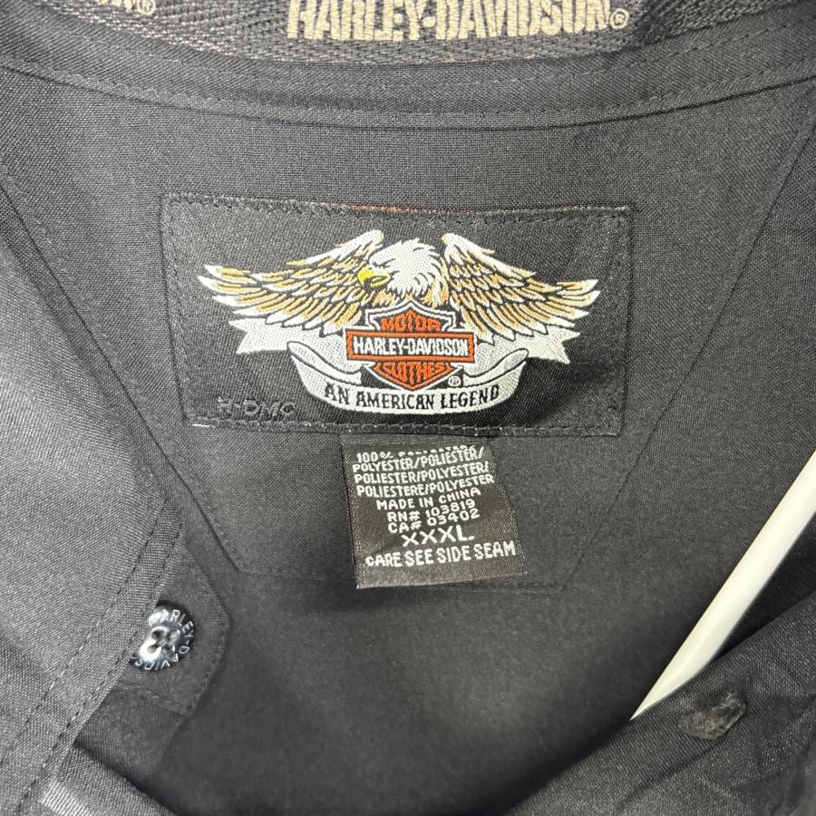 古着 ハーレーダビッドソン Harley-Davidson バック刺繍 長袖 ウエスタンシャツ レディースL /eaa424702 eaa424702_02.jpg