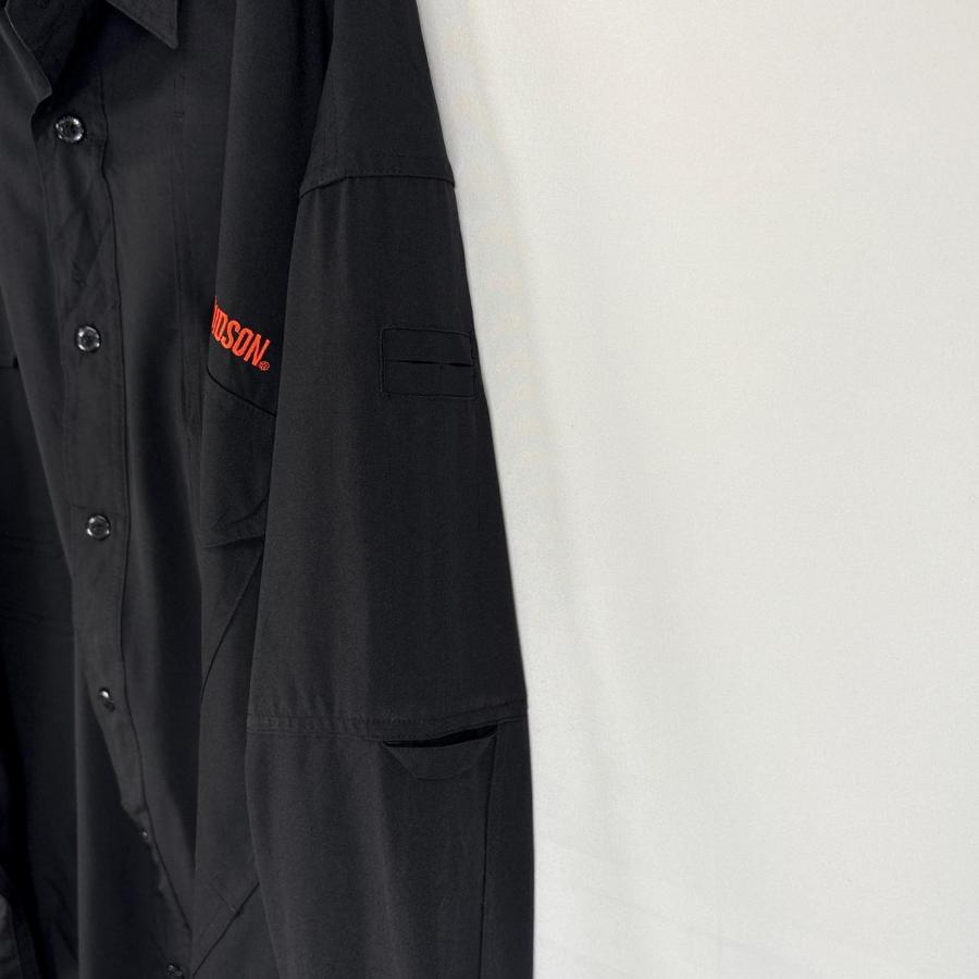 古着 ハーレーダビッドソン HARLEY DAVIDSON 長袖シャツ ロゴ ワッペン