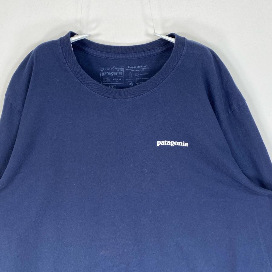 patagonia（パタゴニア） 古着 長袖Tシャツ アウトドア ロゴ 大きい 