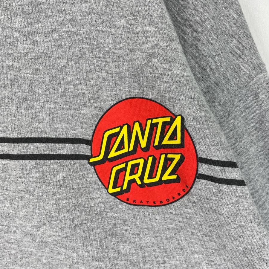 古着 サンタクルーズ SANTA CRUZ 長袖Tシャツ ロゴ クルーネック