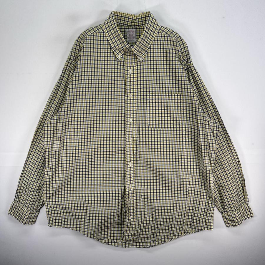 ブルックスブラザーズメイカーズ長袖シャツヴィンテージアメリカントラッド古着USA BROOKS BROTHERS（ブルックスブラザーズ） 古着 長袖シャツ Makers USA