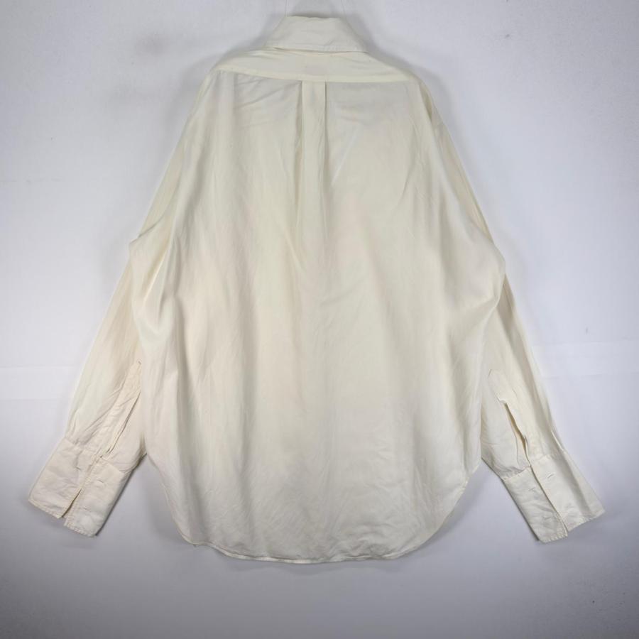 古着 60's/60年代 ヴィンテージ ブルックスブラザーズ Brooks Brothers 長袖シャツ Makers M  イエロー系 無地 メンズ BROOKS BROTHERS（ブルックスブラザーズ） 古着 60's/60年代