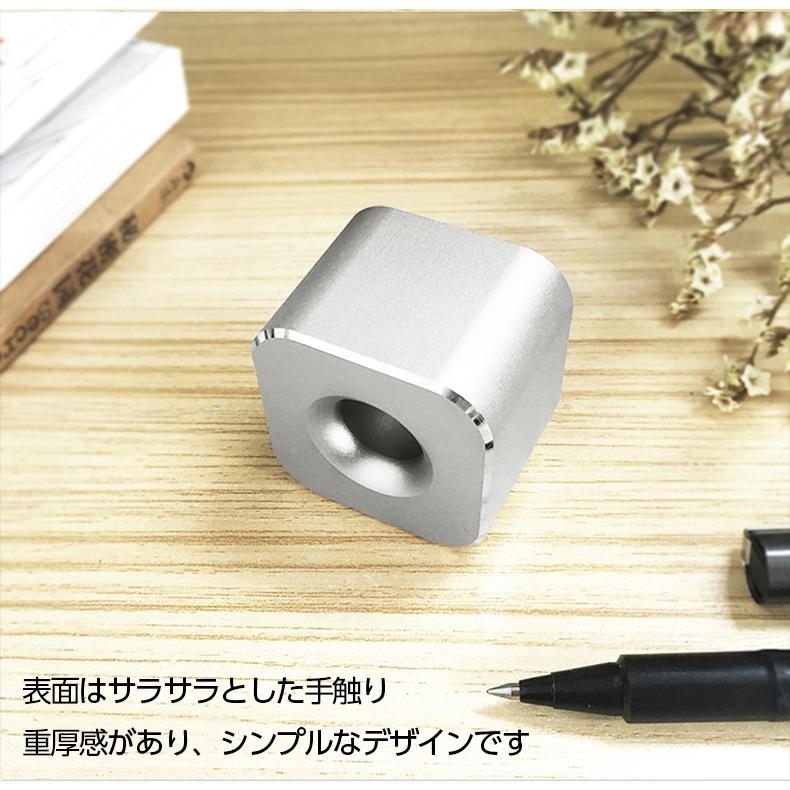 ペンスタンド ペン立て 1本用 アルミ合金製 オフィス 受付 タッチペン