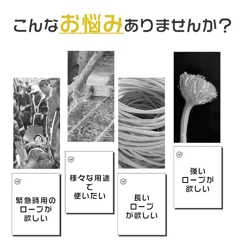 ロープ アウトドア 10m 登山 クライミング クライミングロープ 多目的