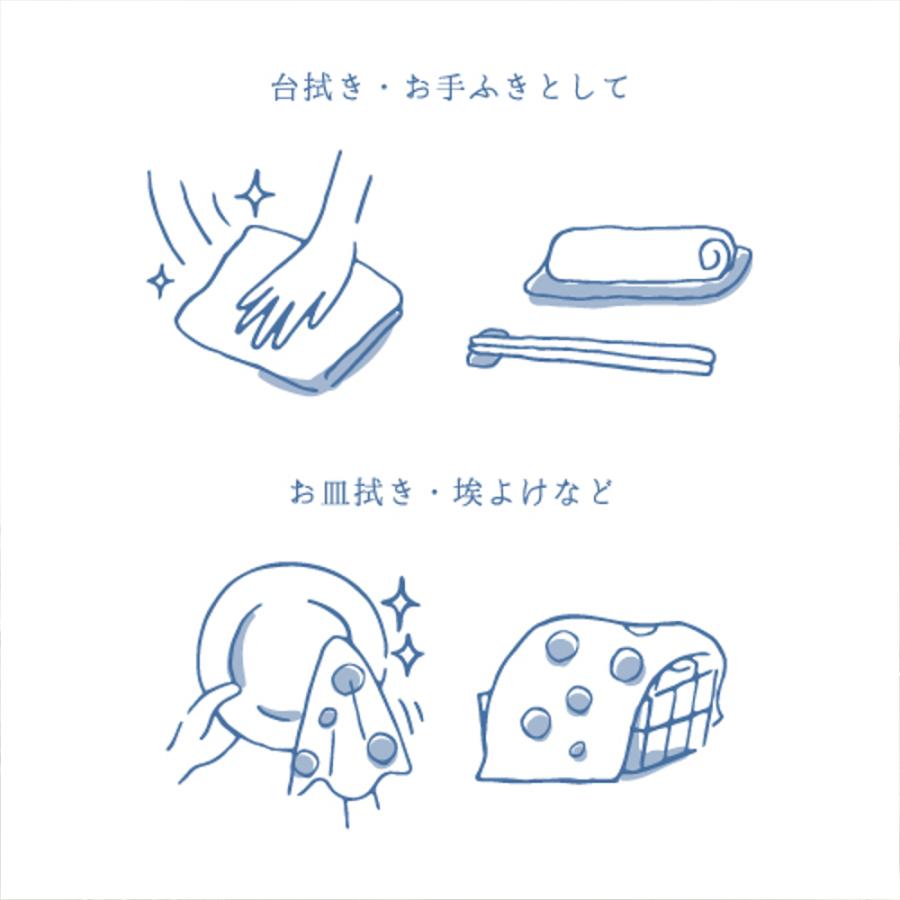 2枚あわせの てぬぐいフキン cankeri チューハイ｜niko-towel｜04