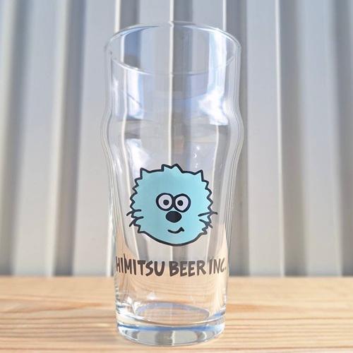 ひみつビール ラッコちゃん ノニックパイントグラス 伊勢 二見
