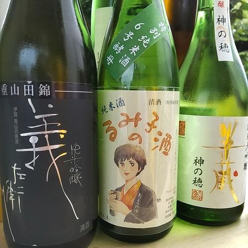 半蔵 るみ子の酒 義左衛門 参宮愛山 瀧自慢 天下錦 定番酒 720ml 1本づつ 計6本 三重の酒 セット｜nikoma-mie｜02