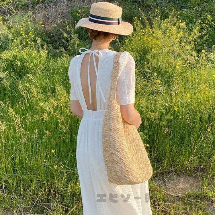 円高還元 夏 上品 ベアバック マキシワンピース 半袖 リボン レディース ワンピース Aライン 復古風 韓国風chic 膝丈 40代おしゃれ Ol 通勤 着痩せ きれいめ ワンピース ワンピース 何か質問があれば 問い合わせの方に連絡すれば直ぐに対応できます Www We Job Com