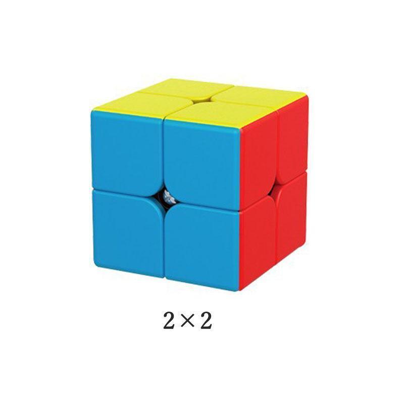 ルービックキューブ キューブ パズル 育脳 知能ゲーム 競技用 立体2×2、3×3、4×4、5×54個セット 安い 回転 子供 パズルゲーム｜nikonikosabisu-store｜03
