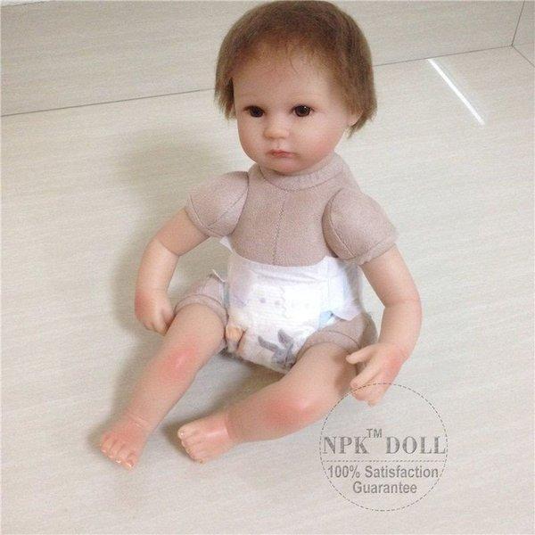 リボーンドール リボーンベイビー 可愛い 赤ちゃん人形 抱き人形 リアルシリコン 衣装付き NPKドール 身長43cm 17インチ｜nikonikosabisu-store｜05