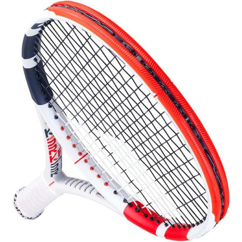 バボラ (Babolat) テニスラケット PURE STRIKE100 (ピュアストライク100) U NC ストリングなし ホワイト/レ 