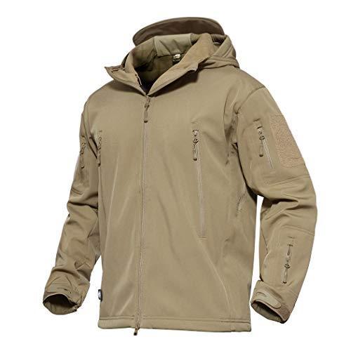 1年保証 アウター メンズ パーカー S カーキ 登山服 釣り ジャケット タクティカル コンバット コート