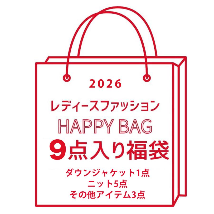 9点入 服飾福袋 数量限定】レディース ファッション福袋 2026 洋服