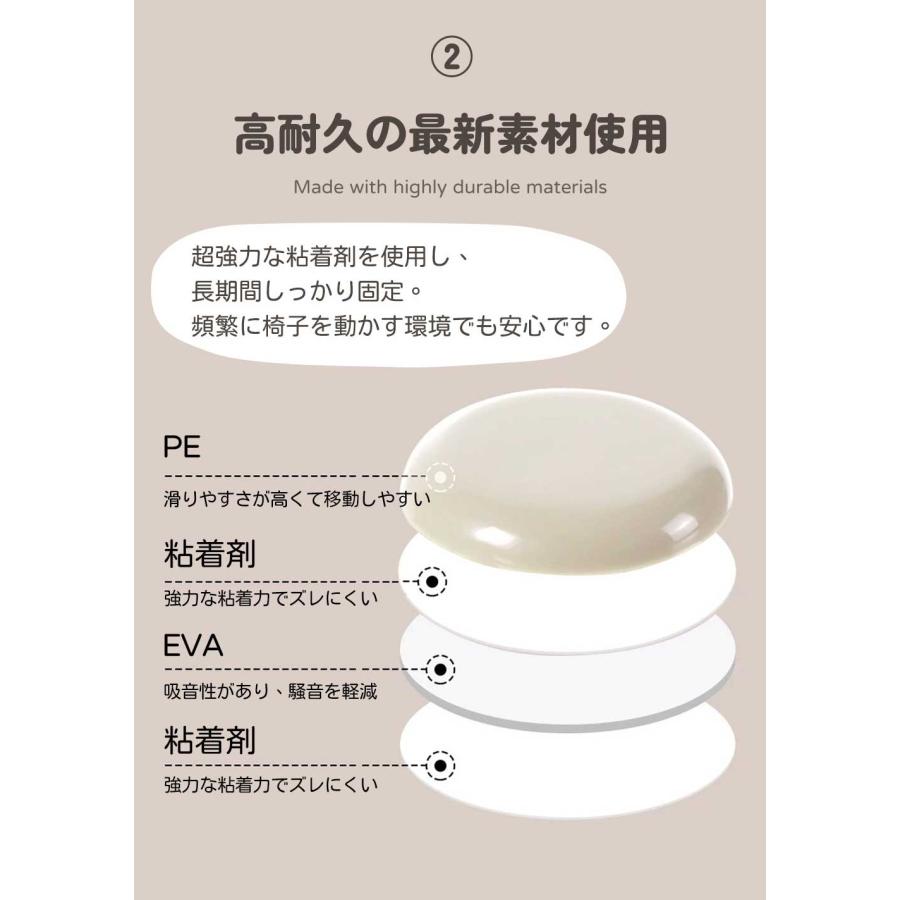 椅子脚カバー 椅子の足カバー【静音、滑り止、床の擦り傷防止】 直径5㎝ 楽天市場】＼セール最大50%OFFクーポン／Ezprotekt椅子脚カバー 滑る