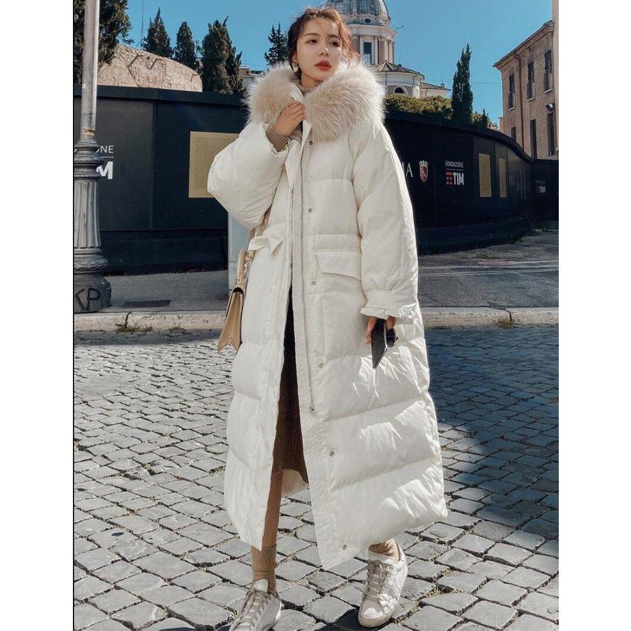 日本在庫 ダウンコート レディースダウンジャケット フード付き アウター エレガント 大きいサイズ 秋冬 ファーコート ロング丈コート 暖かい 防風防寒 19新作 オンライン取扱店 Shirleyryan Ca
