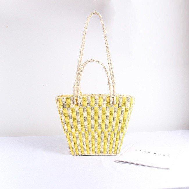 日本最大級 クリスマスギフト ハンドバック 手さげカバン 手編み鞄 ショルダー 切り替え おしゃれ 夏新作 可愛い シンプル 模様編み ボール飾り 新品本物 Turningheadskennel Com