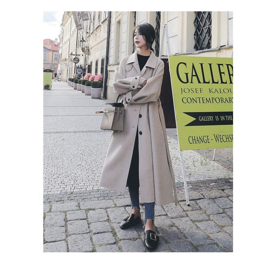 国際ブランド チェスターコート レディース Ol 通勤 40代 30代 大人 上品 お洒落 着痩せ 中綿 ゆったり 大きいサイズ アウター コート ラシャ 冬 秋 ロングコート ロング丈 チェスターコート Demolition Training