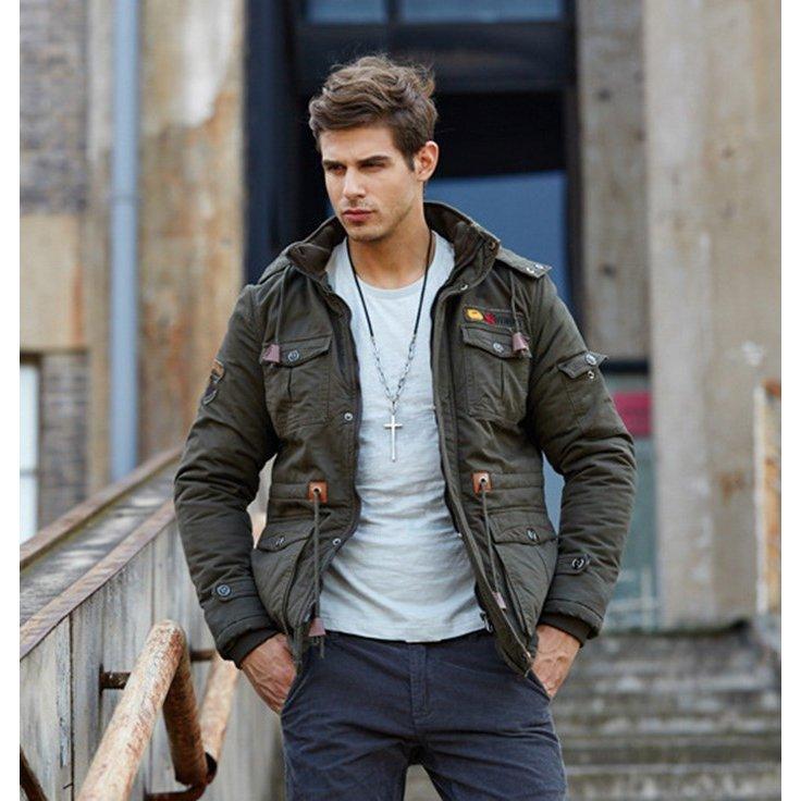 おすすめ ミリタリー ジャケット メンズ 裏起毛 アウター 秋冬 フライトジャケット ボアコート 大きいサイズ アウトドア かっこいい 18秋冬新作 人気トレンド Simmbak Nganjukkab Go Id