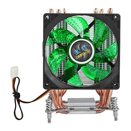 Cpuクーラー Cpuファン 銅ヒートパイプ アルミ放熱フィン 高熱伝導率 高熱吸収力 静音性 組付簡単 柔らかい