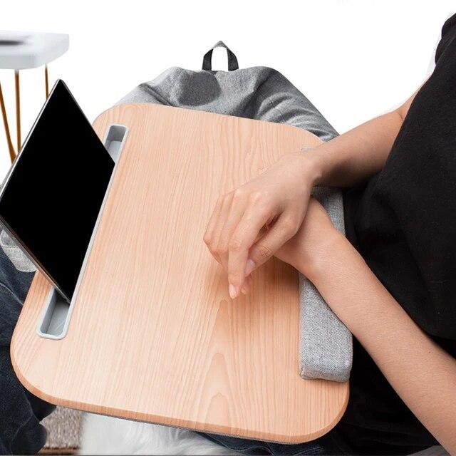 商品はお値下げ可能 Study Travel Students Anti Slip For Bed Tablet Slot With Pillow Cushion Wor