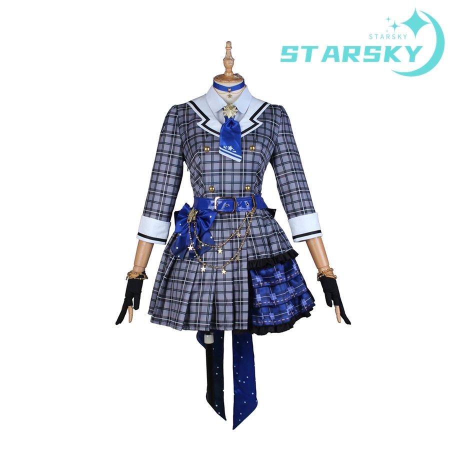 ファッション通販 バーチャル Youtuber Hololive 星街すいせい 風 コスプレ衣装 コスチューム 服 コスプレ靴 ウィッグ追加可能 ハロウィン イベント キャラクター衣装 靴追加 24cm Arabic Pk