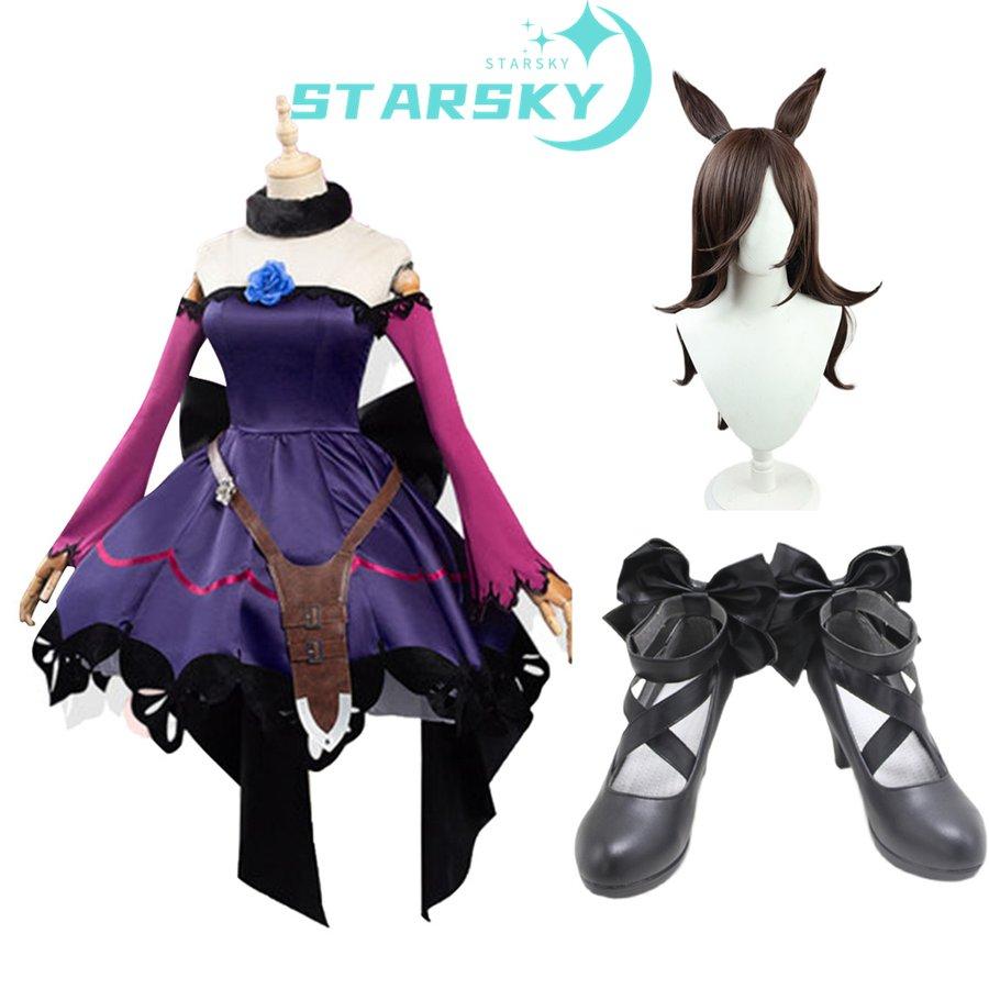ウマ娘 プリティーダービー ライスシャワー 風 コスプレ衣装 勝負服 