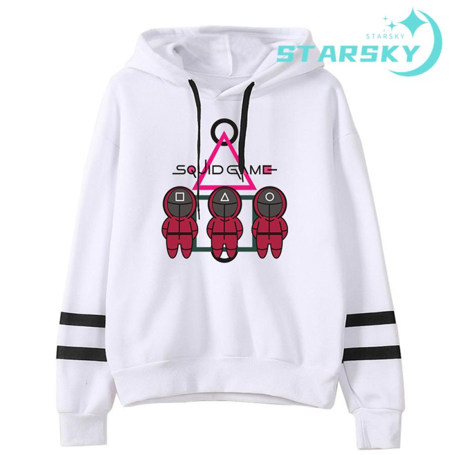 イカゲーム パーカー 長袖 フード付き スウェット ハロウィン 運動服