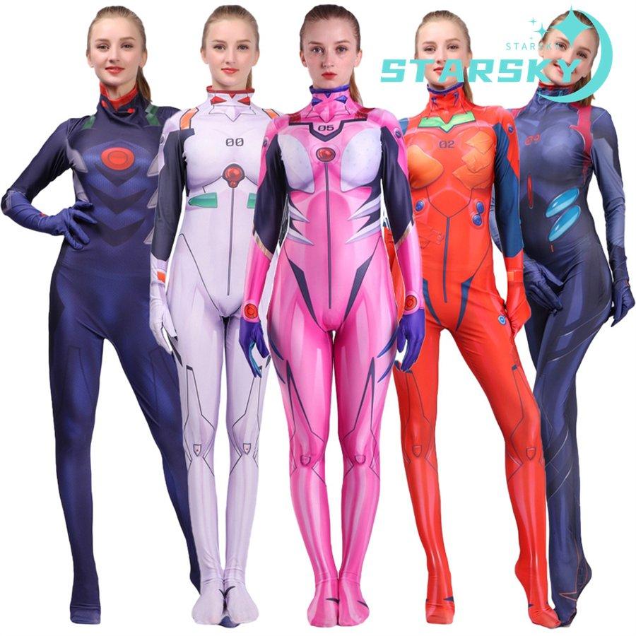 EVA 新世紀エヴァンゲリオン 明日香 全身タイツ 弾力・伸縮性 EVA 新世紀エヴァンゲリオン 明日香 全身タイツ 弾力・伸縮性
