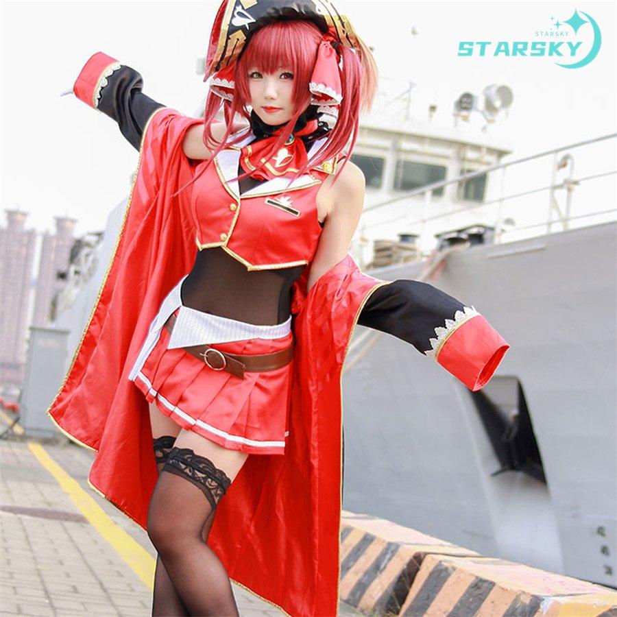 ホロライブ VTuber hololive 宝鐘マリン 風 コスプレ衣装 ホロライブ VTuber hololive 宝鐘マリン 風 コスプレ衣装