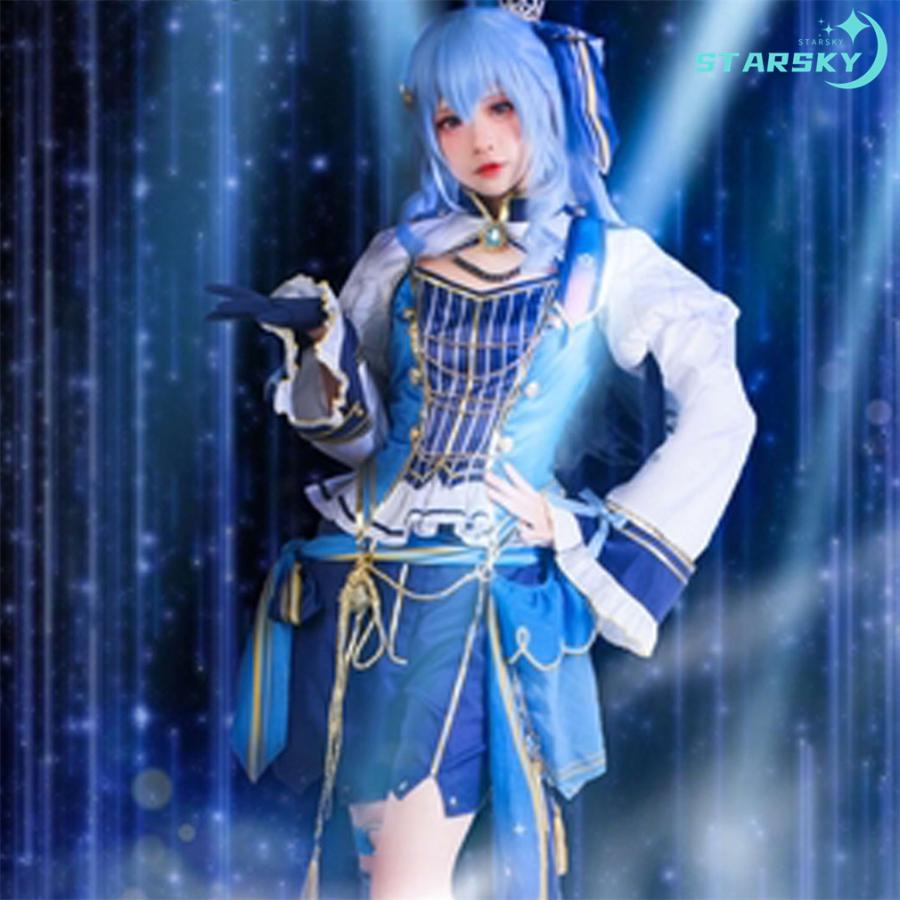 バーチャル YouTuber　hololive 星街すいせい　風　コスプレ衣装　コスチューム　服　コスプレ靴 　ウィッグ追加可能　ハロウィン　イベント｜nikotora｜07