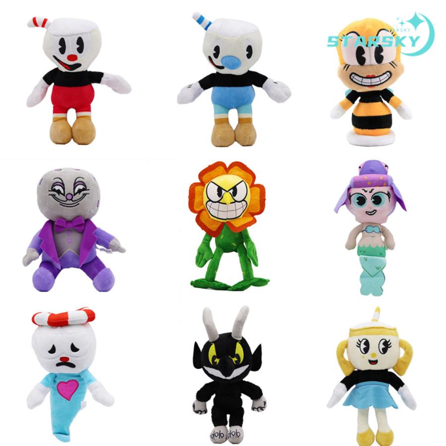 カップヘッド＆マグマン Cuphead Mugman ぬいぐるみ グッズ ゲーム