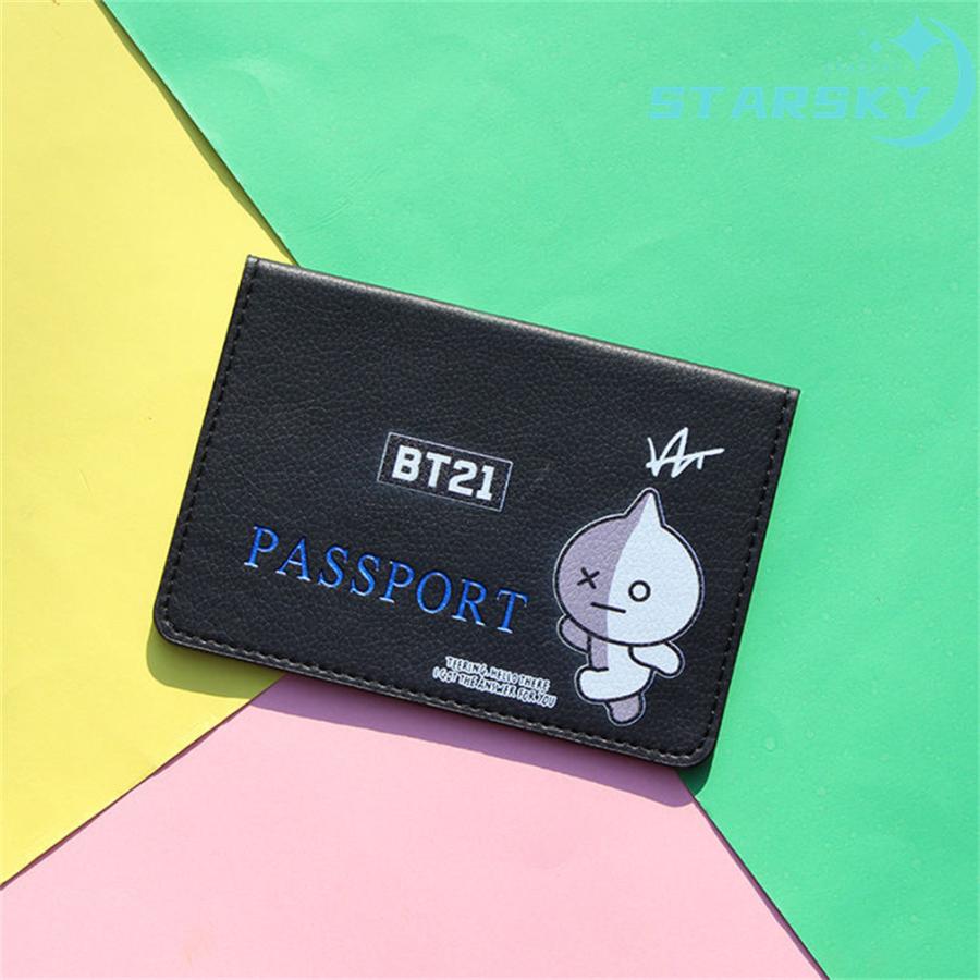BT21 PASSPORT CASE パスポートケース パスポート入れ プレセント