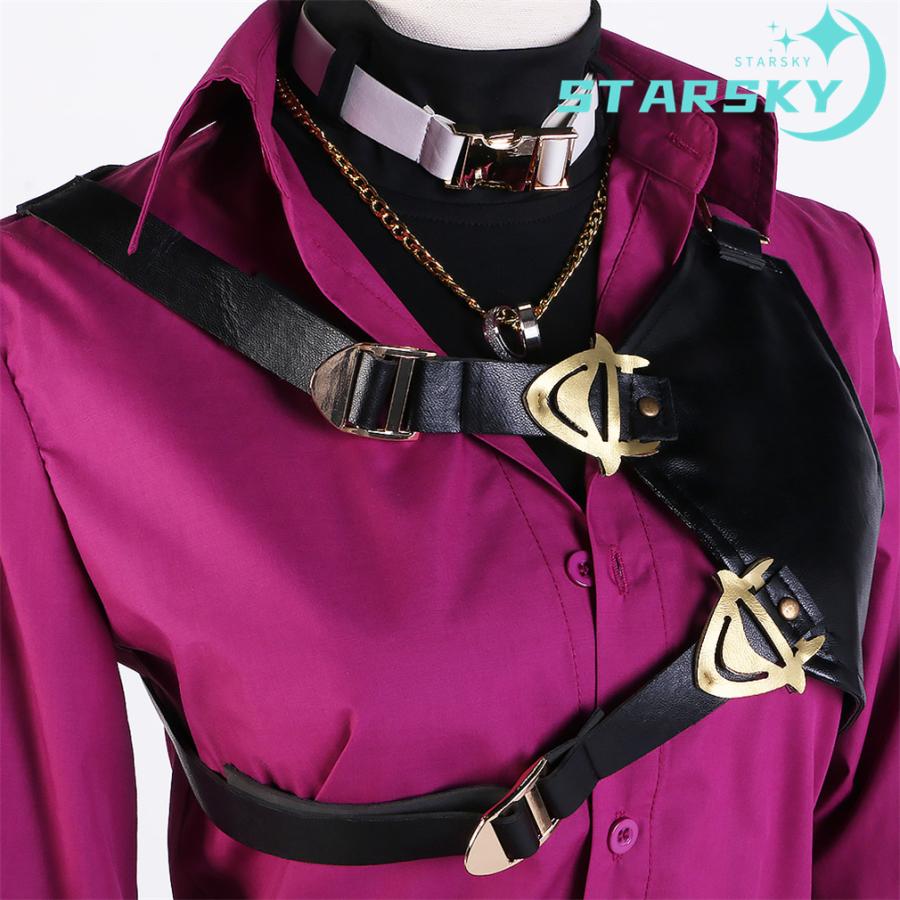 バーチャルYouTuber Vtuber 第七期 XSOLEIL Doppio Dropscythe 風　コスプレ衣装　コスチューム　服 ハロウィン 