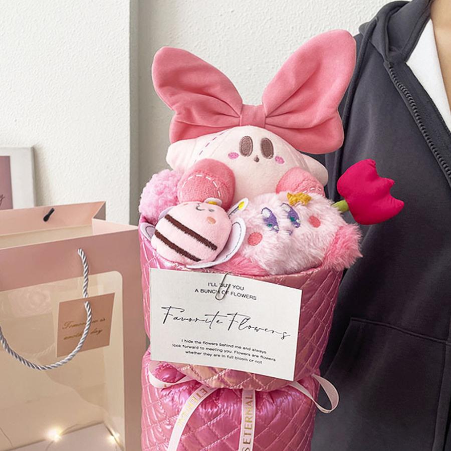 サンリオ風 クロミ マイメロディ シナモロール 花束 ぬいぐるみ 可愛い