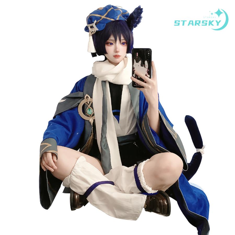 原神 放浪者 流浪者 散兵 スカラマシュ 公式イメージファッション私服 