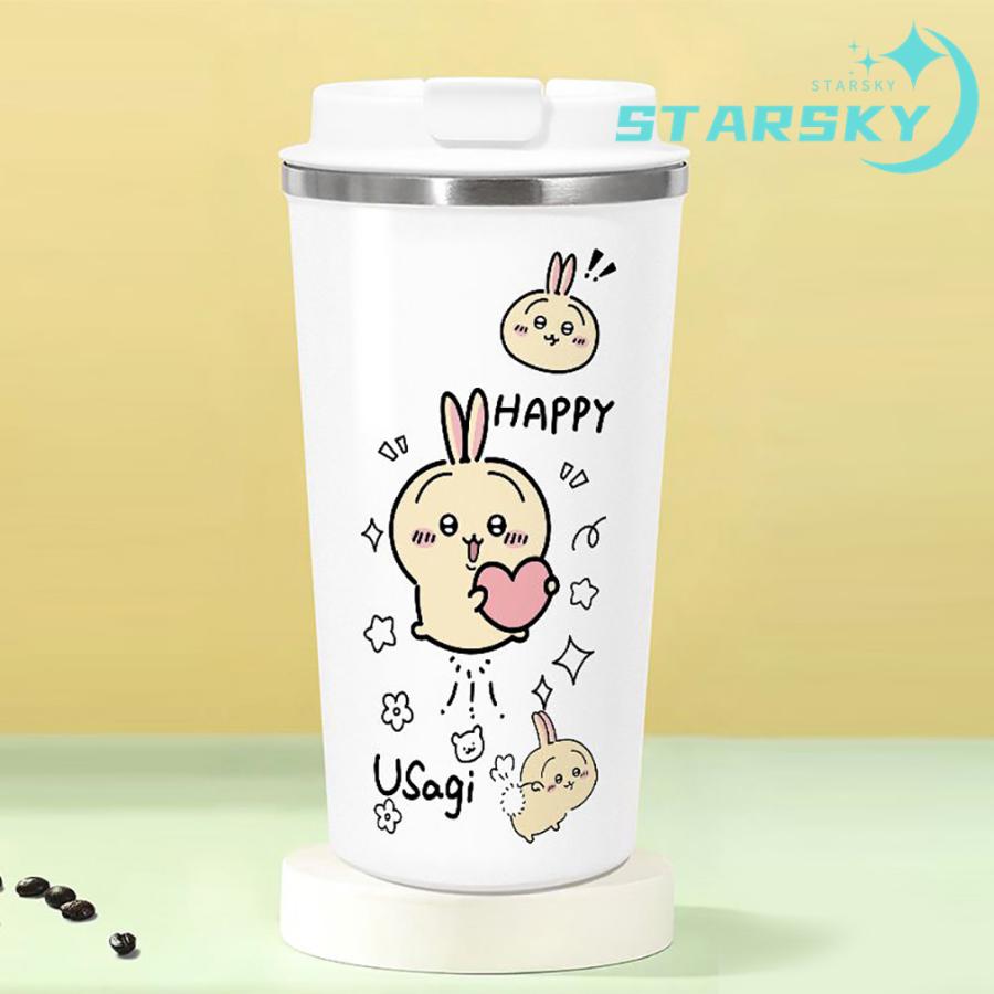 ちいかわ ハチワレ ウサギ コーヒーカップ タンブラー 水筒 500ml