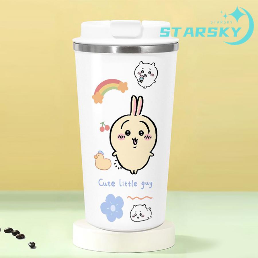 ちいかわ ハチワレ ウサギ コーヒーカップ タンブラー 水筒 500ml