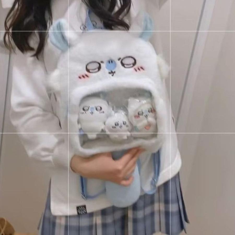 モモンガ 鎧さん ちいかわ 痛バッグ ブルー 水色 推し活 オタク モモンガ 鎧さん ちいかわ 痛バッグ ブルー 水色 推し活 オタク - メルカリ