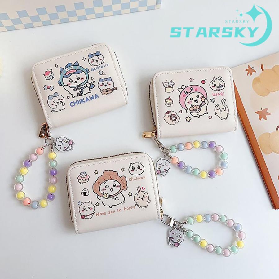 ちいかわ　財布　カード鞄 財布 小銭入れ お札入れ カードポケット グッズ ミニ財布　 可愛い 小さい 大容量　萌えグッズ プレゼント　ギフト :  スタースカイ - 通販 - Yahoo!ショッピング