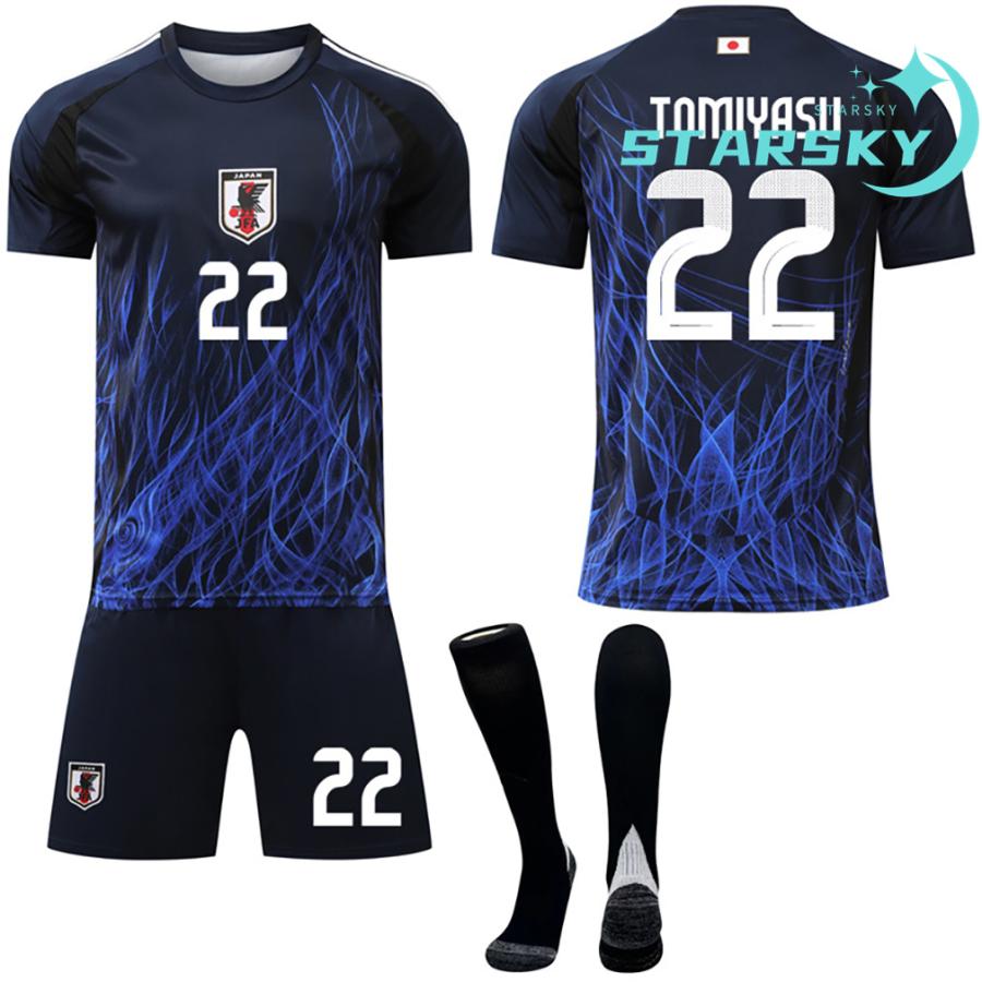 サッカーユニホームtシャツ　5枚セット　美品 Kemari87 KISHISPO / キッズ アディダス サッカー日本代表 2024