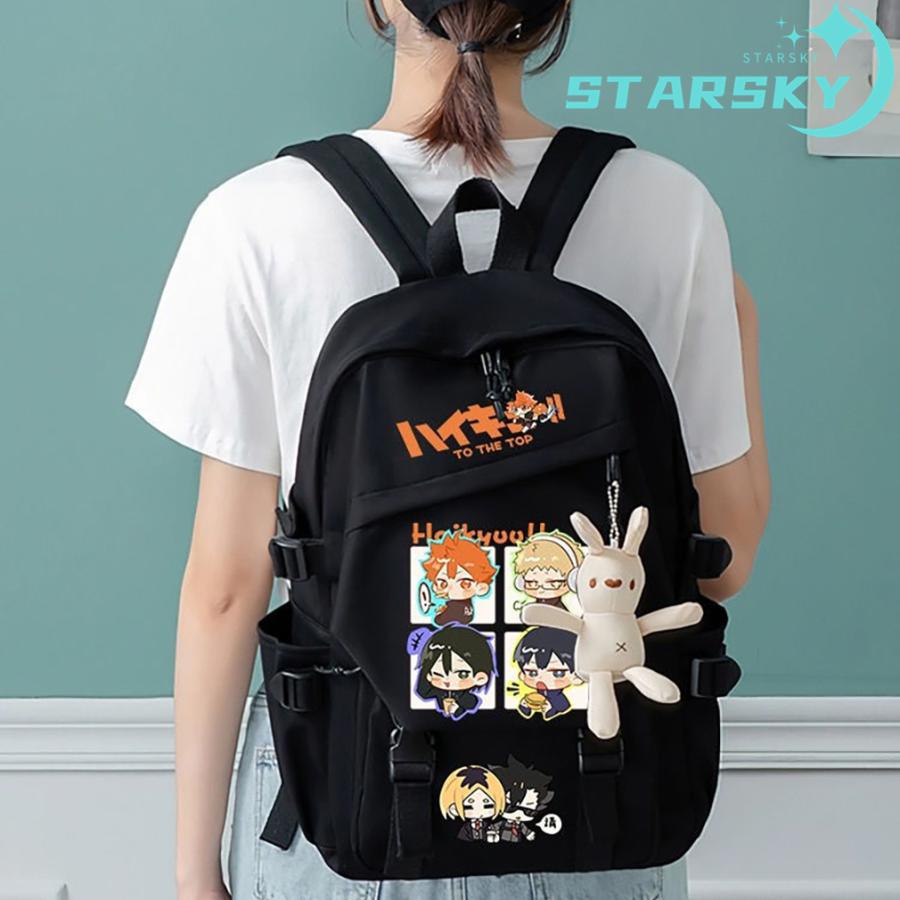 ハイキュー!! リュック 孤爪研磨 日向翔陽 リュックサック 学生 大人用