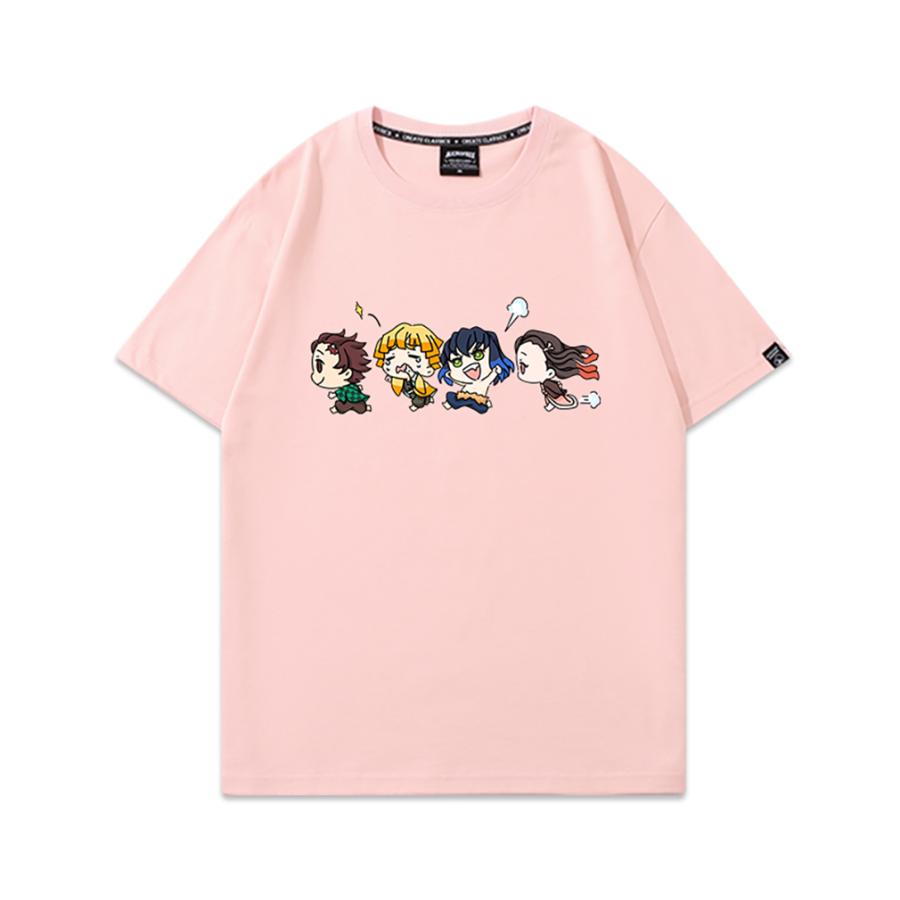鬼滅の刃 Tシャツ 竈門炭治郎 善逸 禰豆子 短袖Tシャツ 可愛い ティ