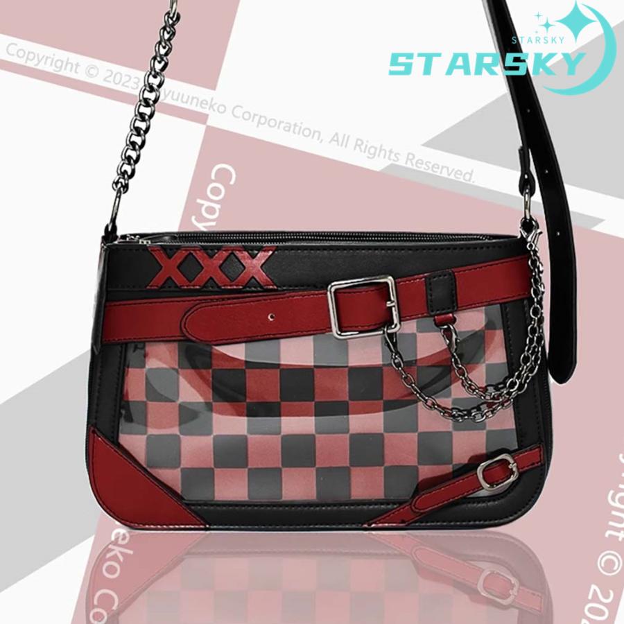 痛バッグ バッグ 革とPVC鞄 ハイキュー ブルーロック 風