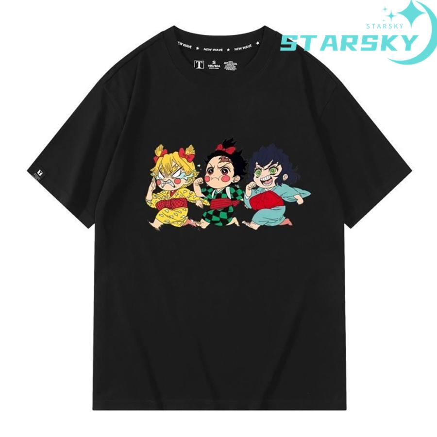 鬼滅の刃 Tシャツ 鬼滅の刃 炭治郎 善逸 伊之助 大人用 子供用