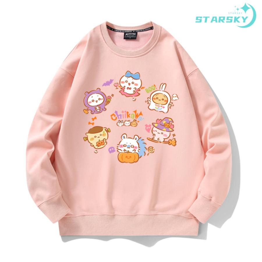 トレーナー ちいかわ うさぎ ハチワレ ハロウィン 可愛い スウェット