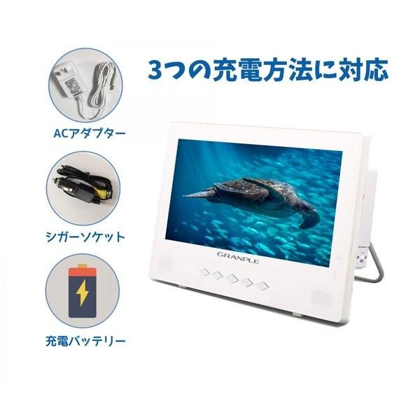 ポータブルdvdプレーヤー 防水 テレビ 車載 フルセグ 安い Hdmi 録画機能付き 人気 9インチ 9wdvds にこっとappreciate 通販 Yahoo ショッピング