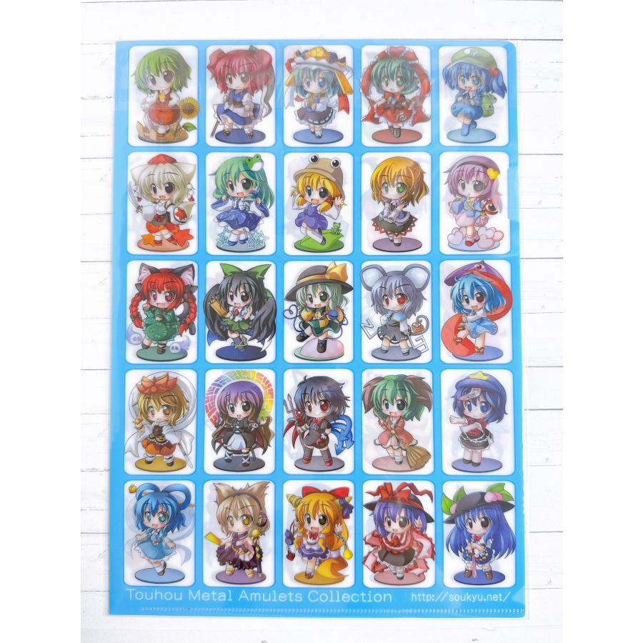 ☆A42 東方50キャラ大集合 A4 クリアファイル (真実) 大9州東方祭5