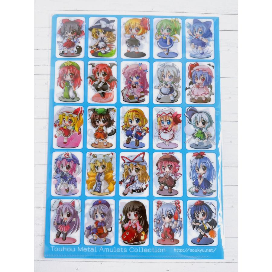 激レア東方LostWord＆Ani-Art A4クリアファイル全種類セット ☆A42 東方50キャラ大集合 A4 クリアファイル (真実) 大9州東方祭5